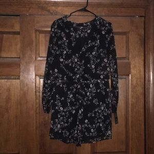 Women’s floral romper